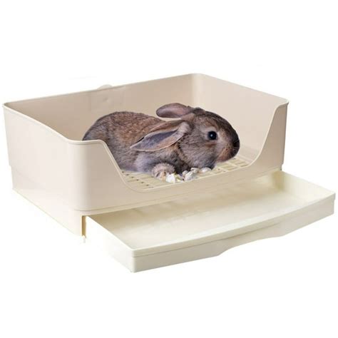 metal corner rabbit litter box|automatic rabbit litter box.